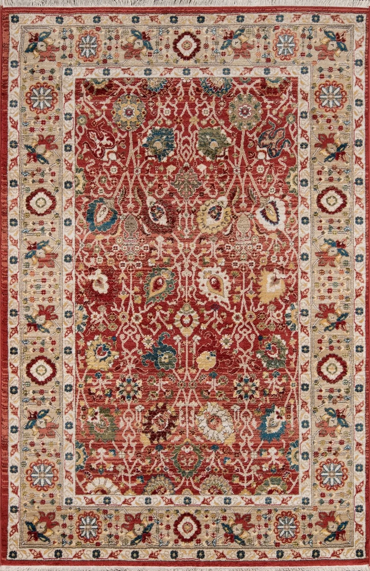 Lenox LE-04 Red Rug - Rug & Home