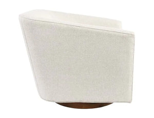 Leonard Swivel Accent Chair Beige - Rug & Home