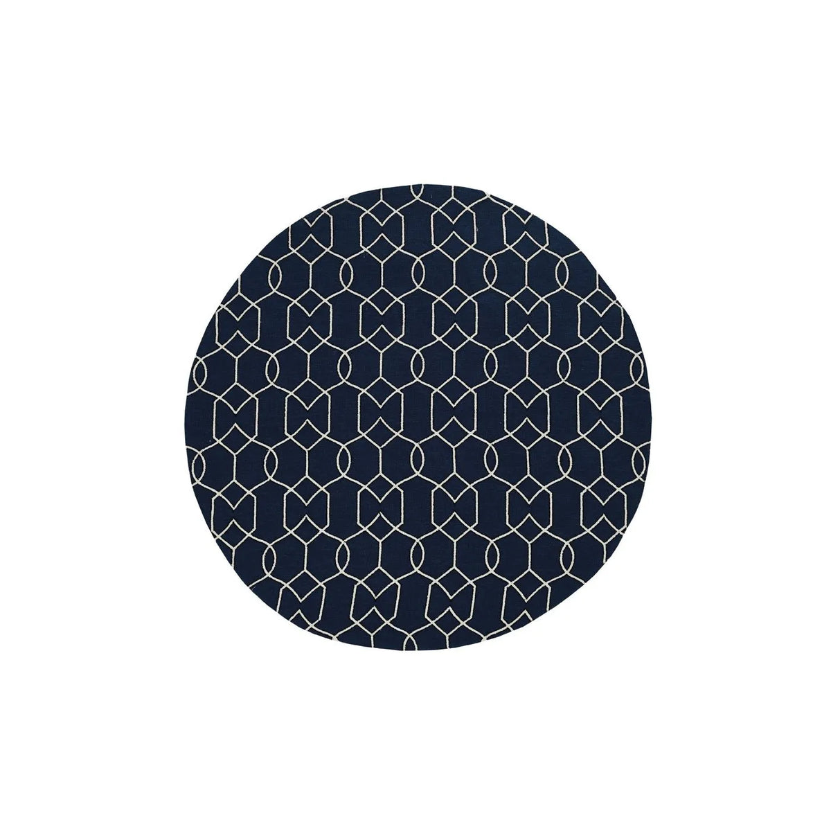 Libby Langdon Hamptons 5230 Groovy Gate Navy Rug - Rug & Home