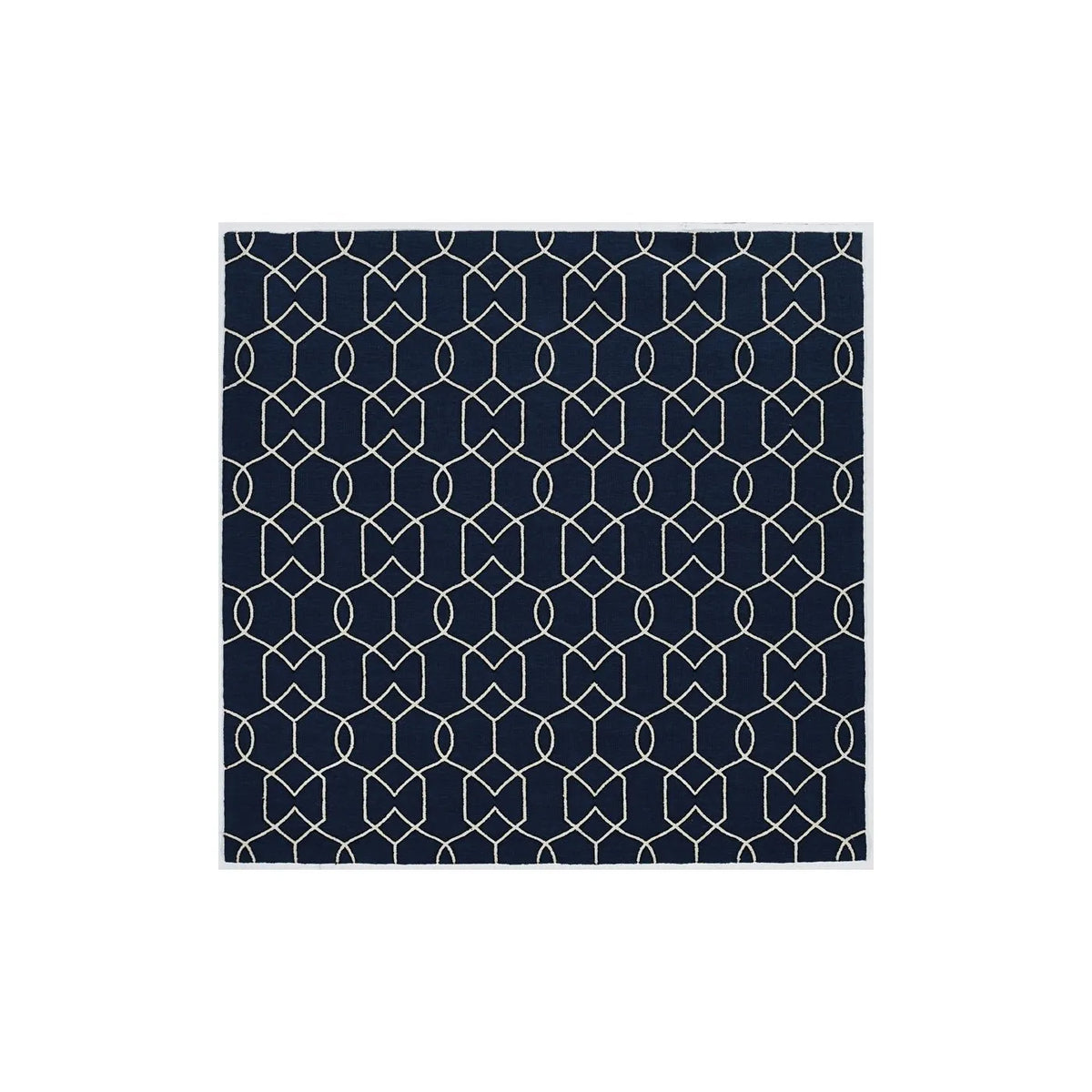 Libby Langdon Hamptons 5230 Groovy Gate Navy Rug - Rug & Home