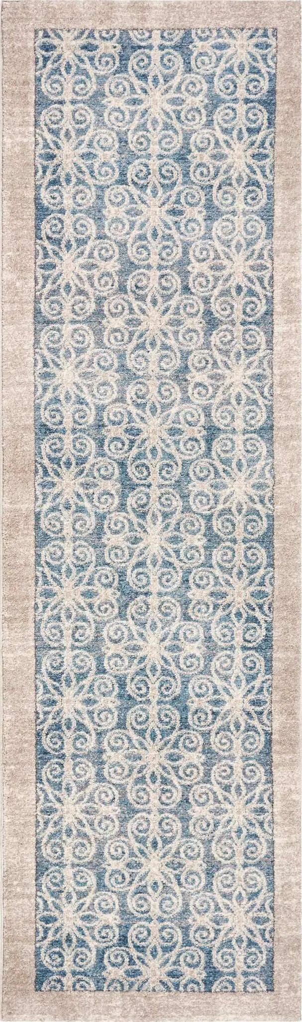 Libby Langdon Winston 5810 Looking Glass Teal Rug - Rug & Home