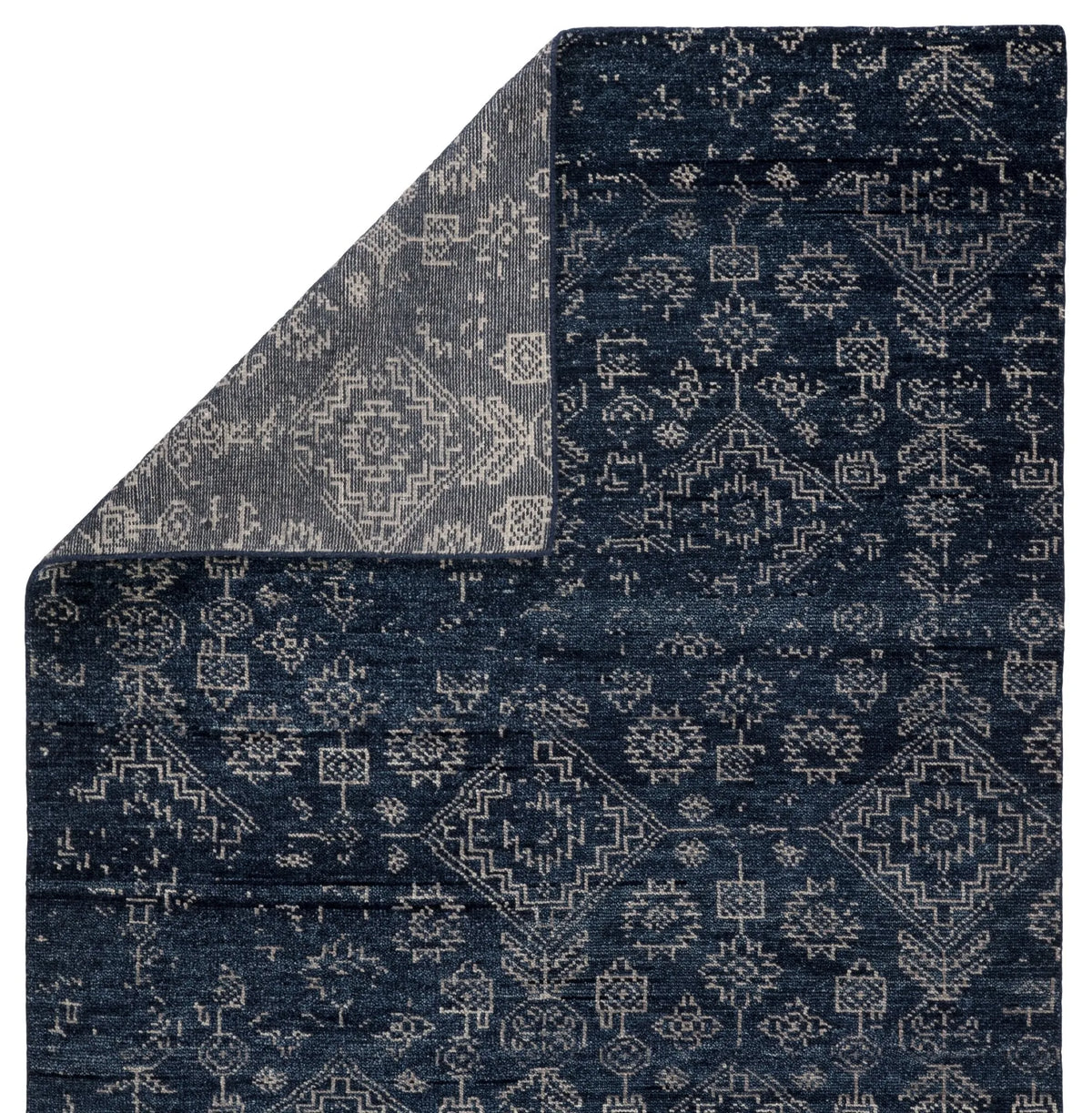 Liberty Lib10 Azuma Dark Blue/Light Gray Rug - Rug & Home