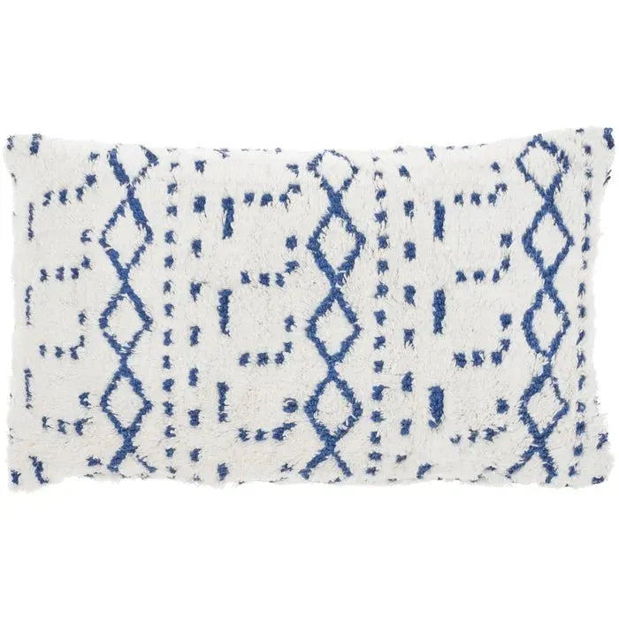 Lifestyle AA019 Blue Ink Pillow