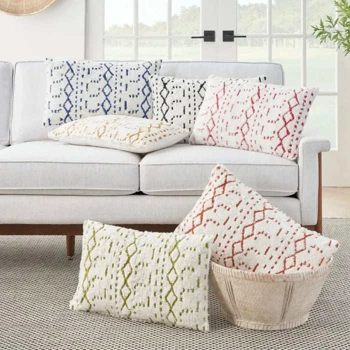 Lifestyle AA019 Blue Ink Pillow