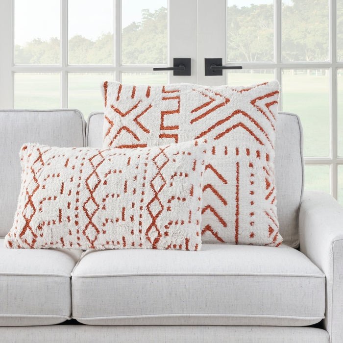 Lifestyle AA019 Orange Pillow - Rug & Home