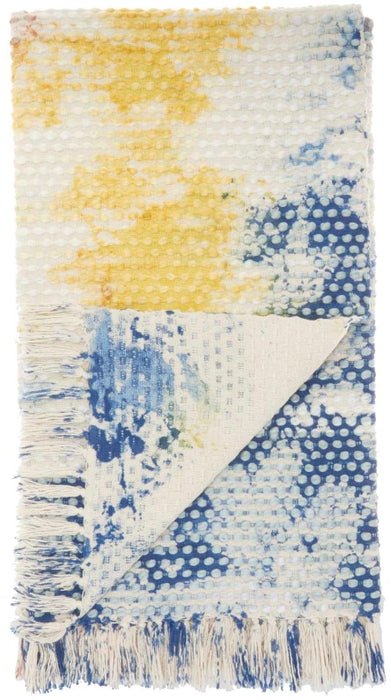 Lifestyle AQ407 Multicolor Throw Blanket - Rug & Home