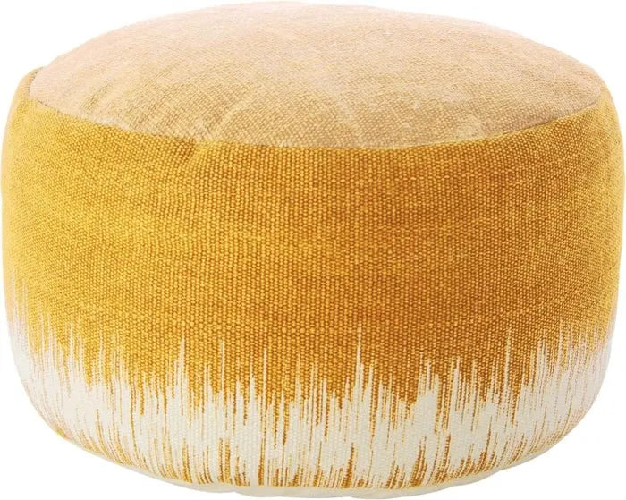 Lifestyle AS263 Mustard Pouf - Rug & Home