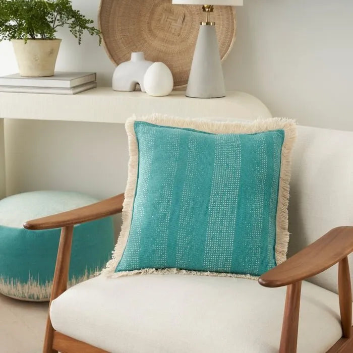 Lifestyle AS301 Turquoise Pillow - Rug & Home