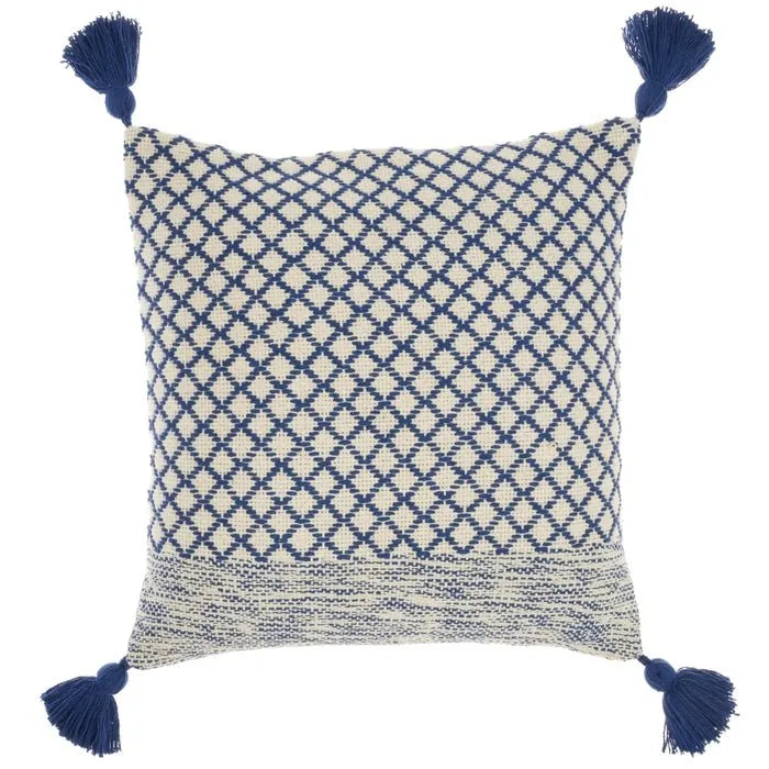 Lifestyle CN623 Blue Ink Pillow - Rug & Home