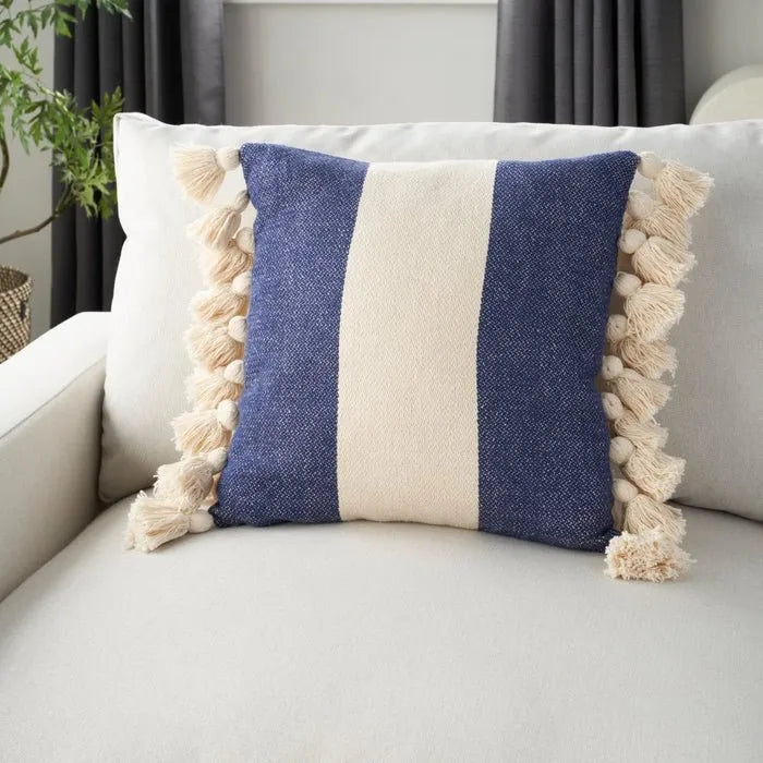 Lifestyle CN951 Blue Ink Pillow - Rug & Home