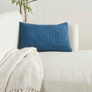 Lifestyle ET299 Blue Pillow - Rug & Home