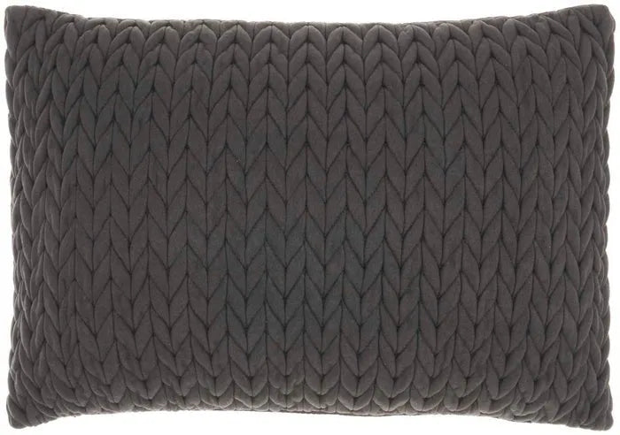 Lifestyle ET299 Charcoal Pillow - Rug & Home