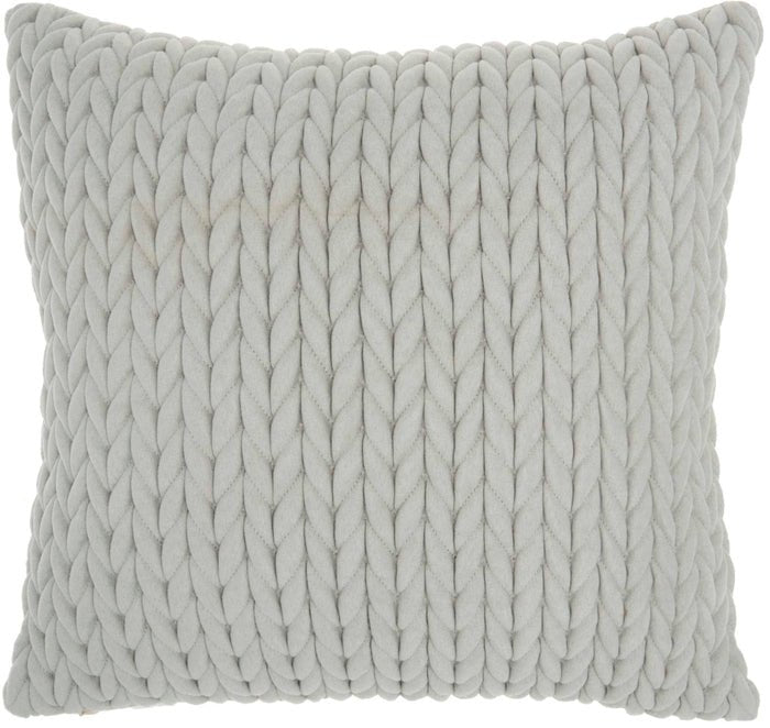 Lifestyle ET299 Light Grey Pillow - Rug & Home