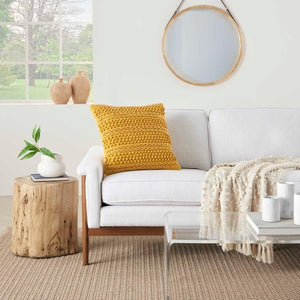 Lifestyle GC102 Yellow Pillow - Rug & Home