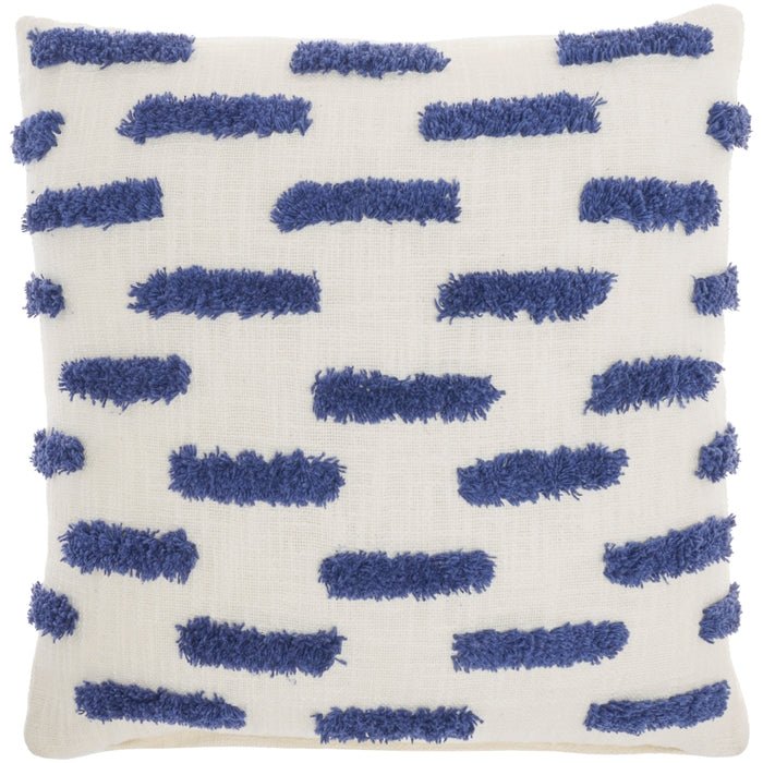 Lifestyle GC576 Blue Ink Pillow - Rug & Home
