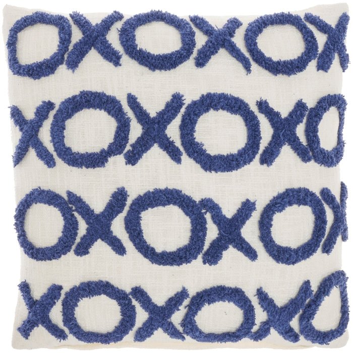Lifestyle GC577 Blue Ink Pillow - Rug & Home