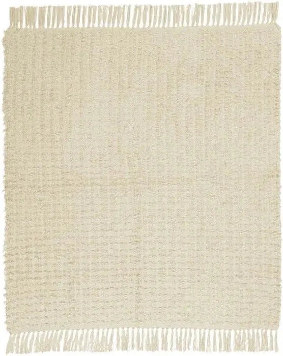 Lifestyle GT037 Cream Throw Blanket