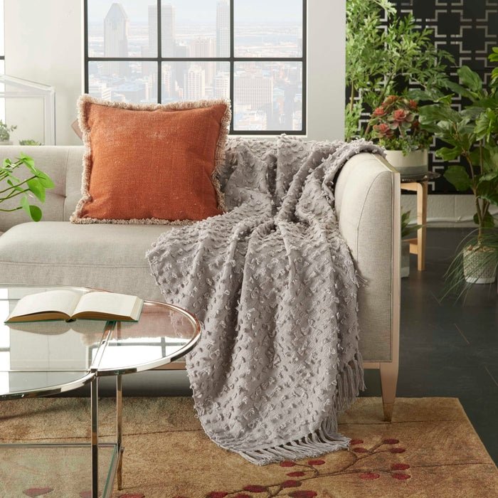 Lifestyle GT037 Khaki Throw Blanket - Rug & Home