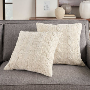 Lifestyle RC586 White Pillow - Rug & Home