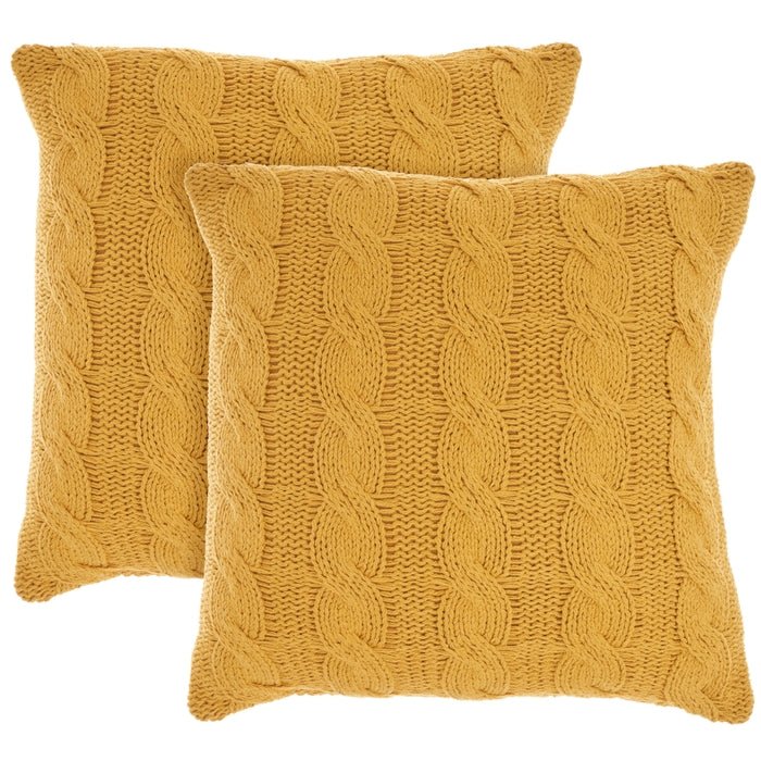Lifestyle RC586 Yellow Pillow - Rug & Home