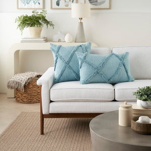 Lifestyle SH018 Aqua Pillow - Rug & Home