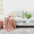Lifestyle SH018 Blush Throw Blanket - Rug & Home
