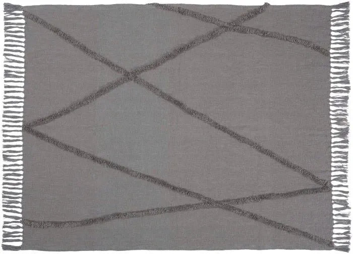 Lifestyle SH018 Grey Throw Blanket