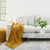 Lifestyle SH018 Mustard Throw Blanket - Rug & Home