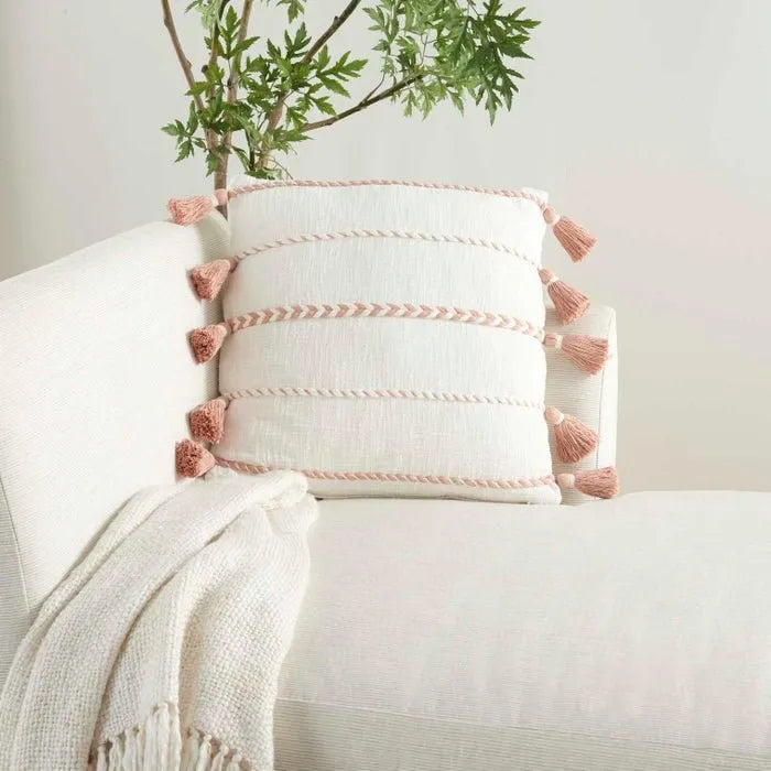 Lifestyle SH037 Blush Pillow - Rug & Home