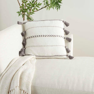 Lifestyle SH037 Grey Pillow - Rug & Home