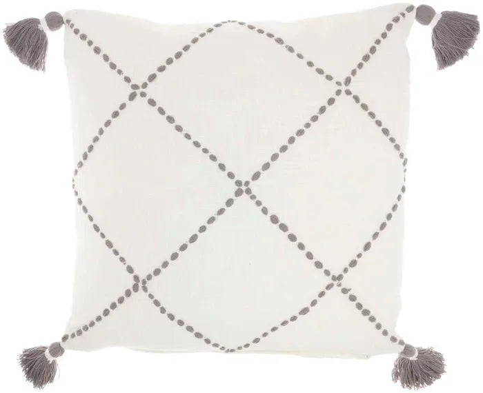 Lifestyle SH038 Grey Pillow - Rug & Home