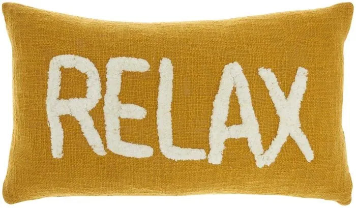 Lifestyle SH041 Mustard Pillow - Rug & Home