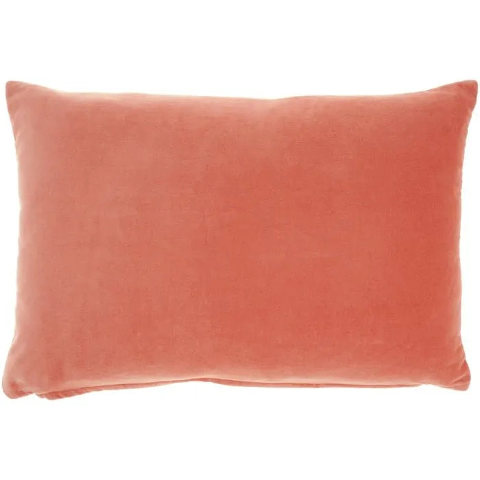 Lifestyle SS900 Blush Cotton Velvet Pillow - Rug & Home