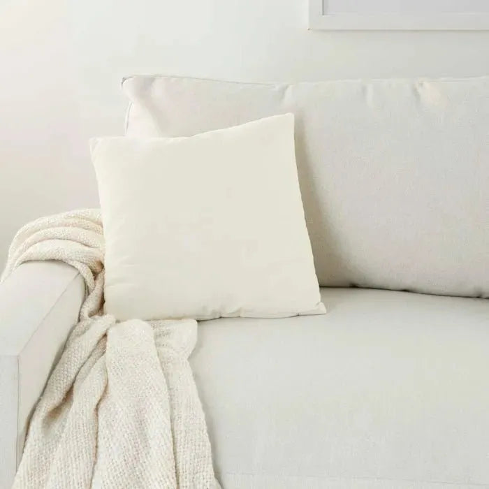 Lifestyle SS900 Ivory Cotton Velvet Pillow
