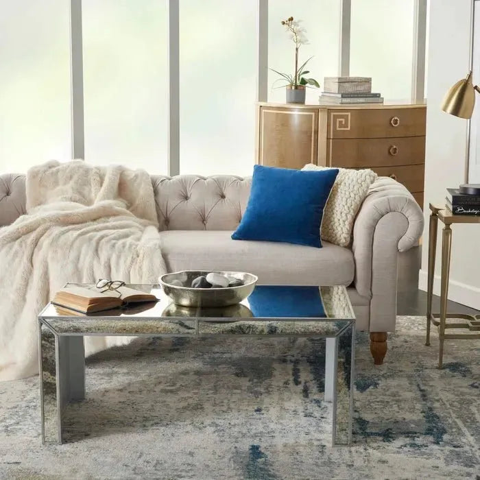 Lifestyle SS900 Navy Cotton Velvet Pillow