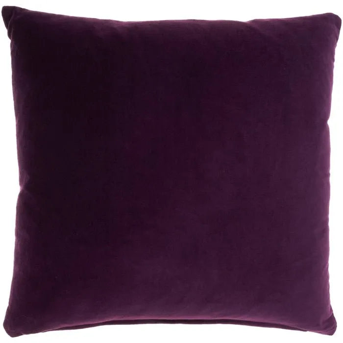 Lifestyle SS900 Purple Cotton Velvet Pillow