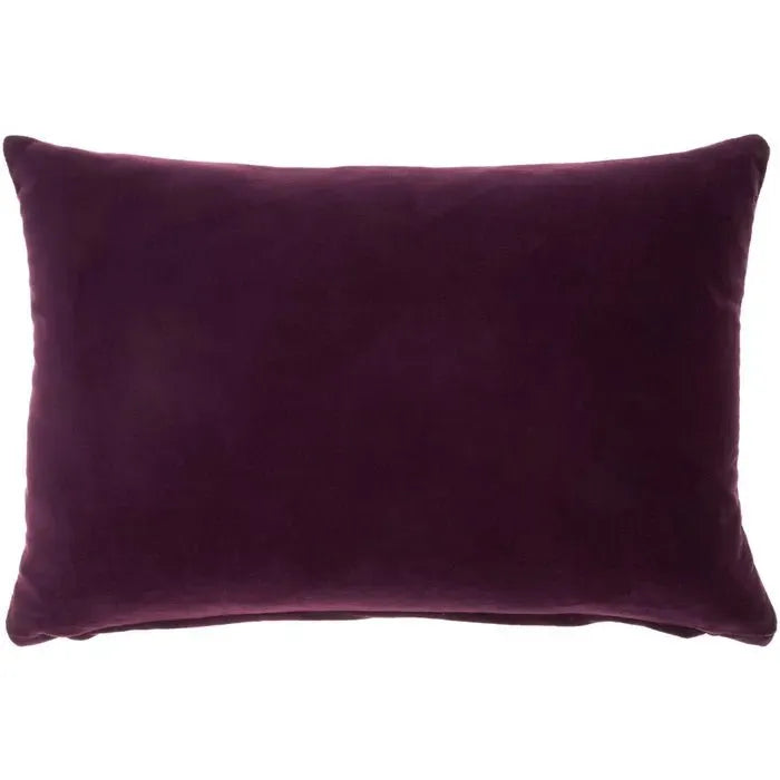 Lifestyle SS900 Purple Cotton Velvet Pillow