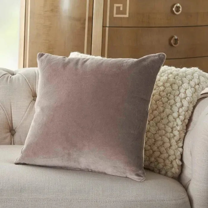 Lifestyle SS900 Taupe Cotton Velvet Pillow