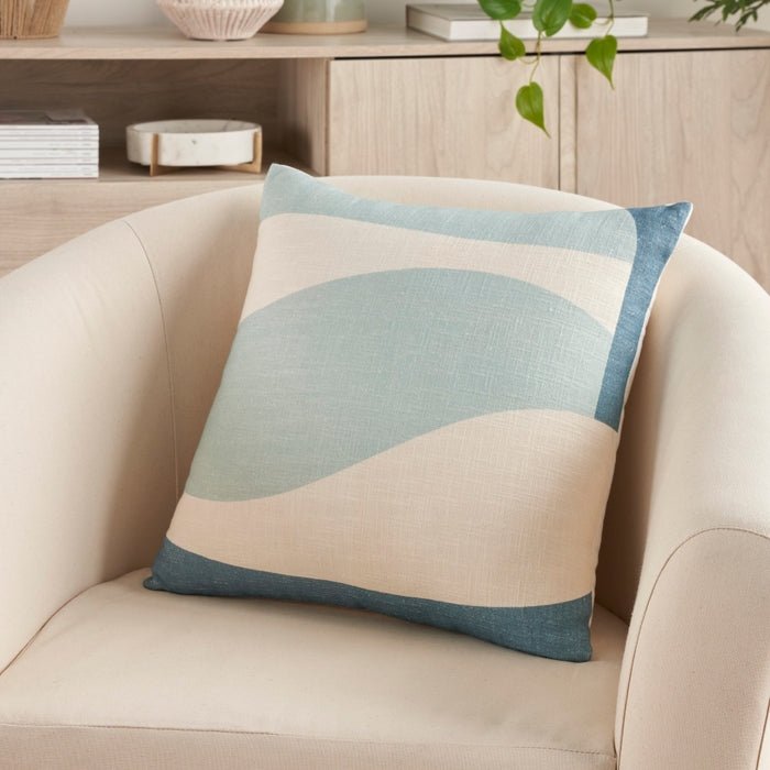 Lifestyle VJ235 Blue Pillow - Rug & Home