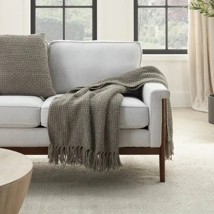 Lifestyle ZH225 Grey Throw Blanket