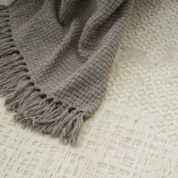 Lifestyle ZH225 Grey Throw Blanket