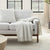 Lifestyle ZH225 White Throw Blanket - Rug & Home
