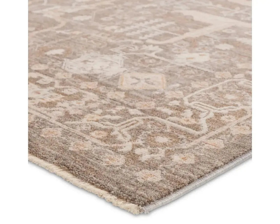 Lilit LIL03 Brown/cream Rug - Rug & Home