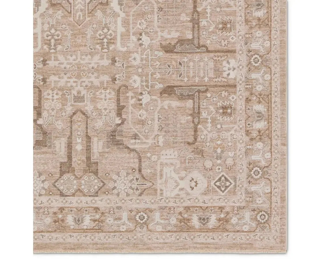 Lilit LIL04 Beige/cream Rug - Rug & Home