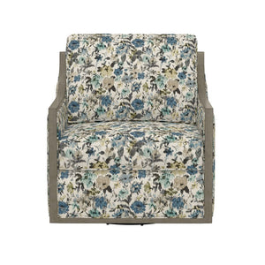 Lily Floral Swivel Chair - Rug & Home
