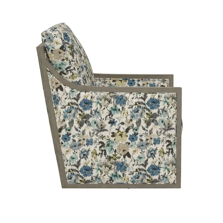 Lily Floral Swivel Chair - Rug & Home