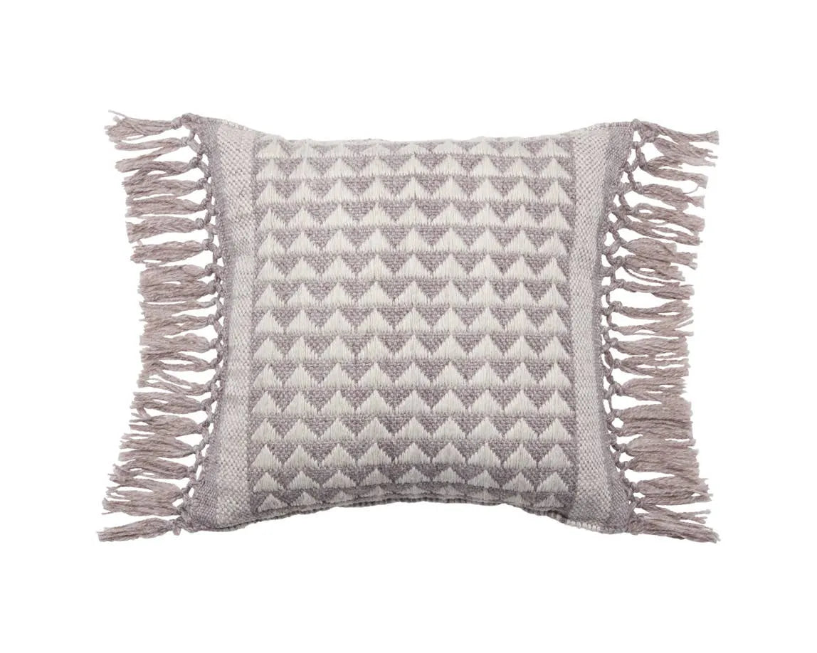 Liri LIR01 Taupe Pillow - Rug & Home