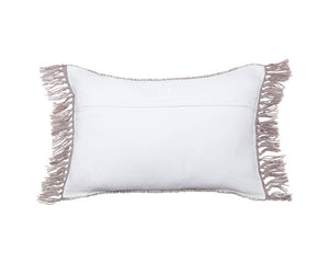 Liri LIR04 Taupe/Ivory Pillow - Rug & Home