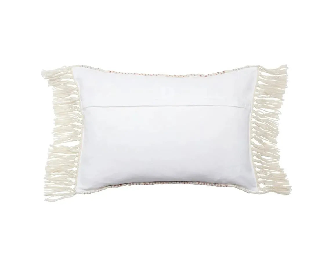 Liri LIR05 Light Burgundy/Ivory Pillow