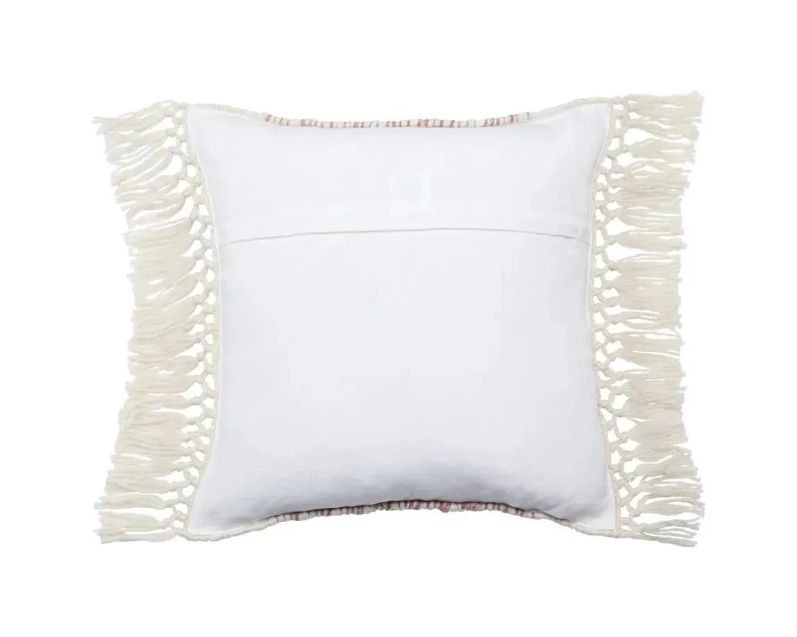 Liri LIR11 Light Burgundy/Ivory Pillow